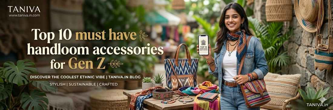 Top 10 Must-Have Handloom Accessories for Gen Z