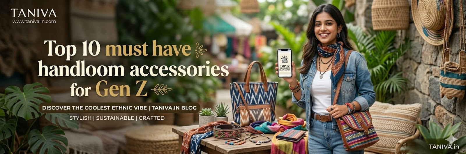 Top 10 Must-Have Handloom Accessories for Gen Z