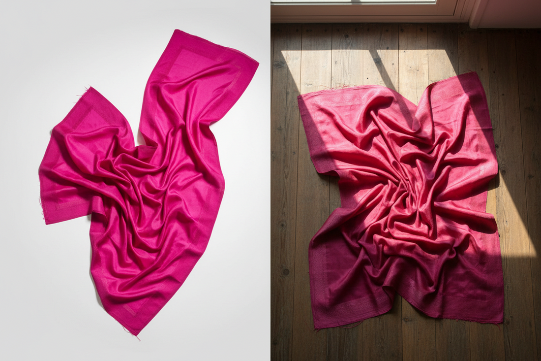How to shop for ethnic wear online — filtered studio photo vs honest natural light dupatta comparison by Taniva