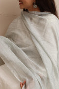 Taniva - Grey Digital Printed Chanderi Dupatta with Handcrafted Tassels â€“ Traditional Wear for Women, Lightweight & Elegant - Taniva